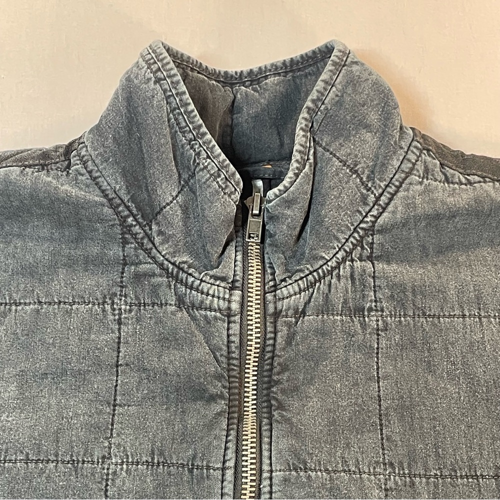 EXCELLENT Free People Black Dolman Quilted Bomber Jacket - Picture 4 of 16